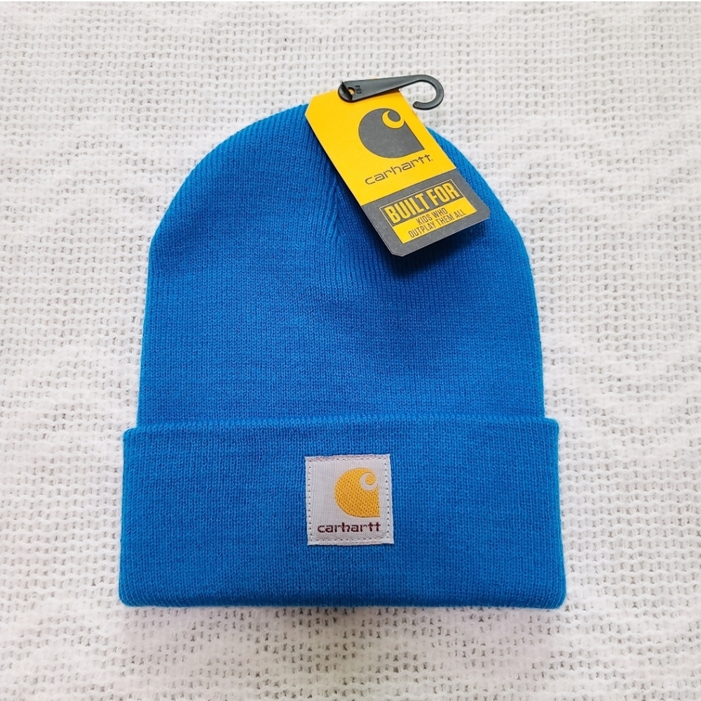 Carhartt Beanie Toddler Imperial Blue NWT